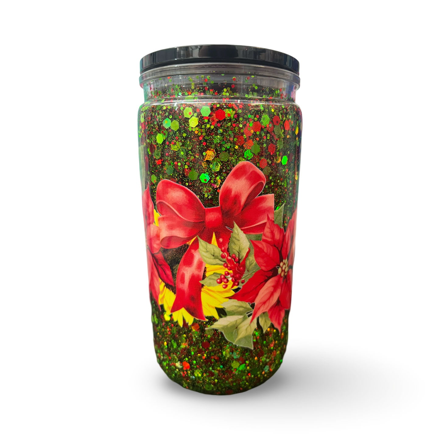 16oz SnowGlobe Acrylic Tumblers