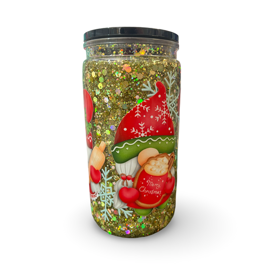 16oz SnowGlobe Acrylic Tumblers