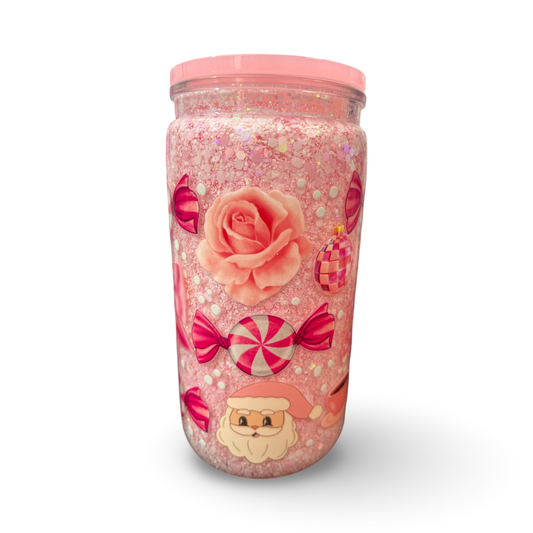 16oz SnowGlobe Acrylic Tumblers