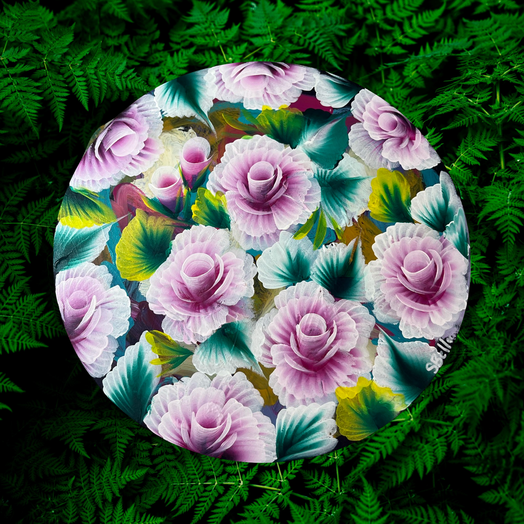 Floral Wall Art Roundies