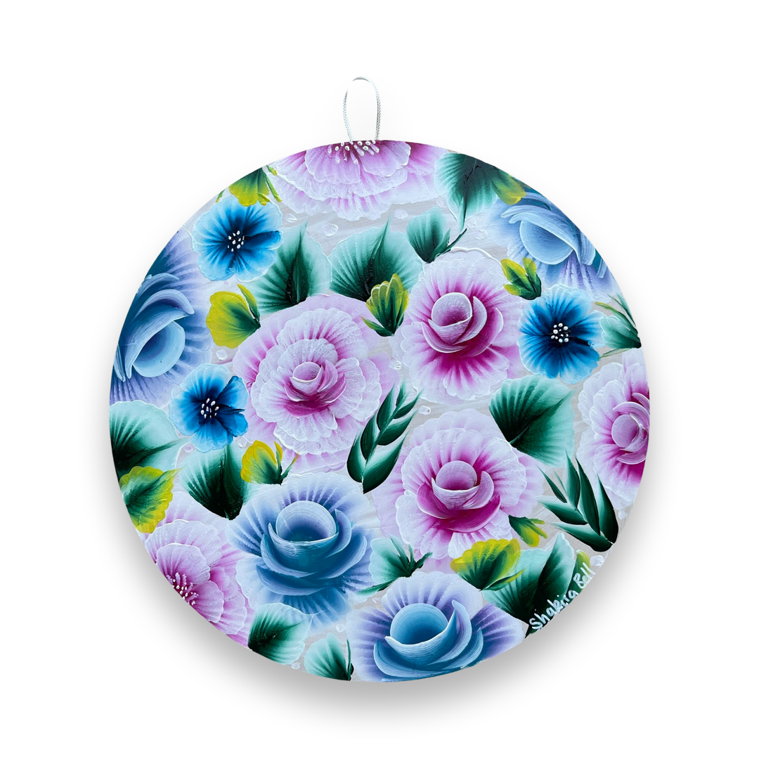 Floral Wall Art Roundies