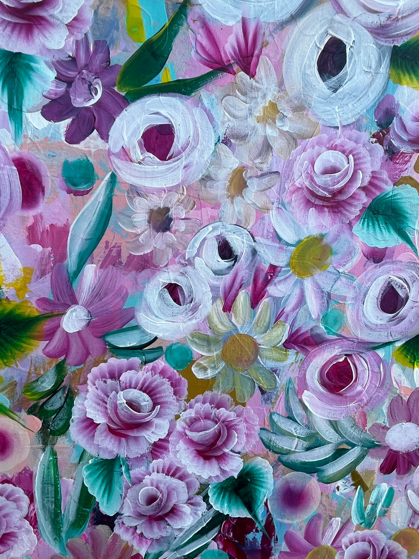 Mega Pink Floral Bloom