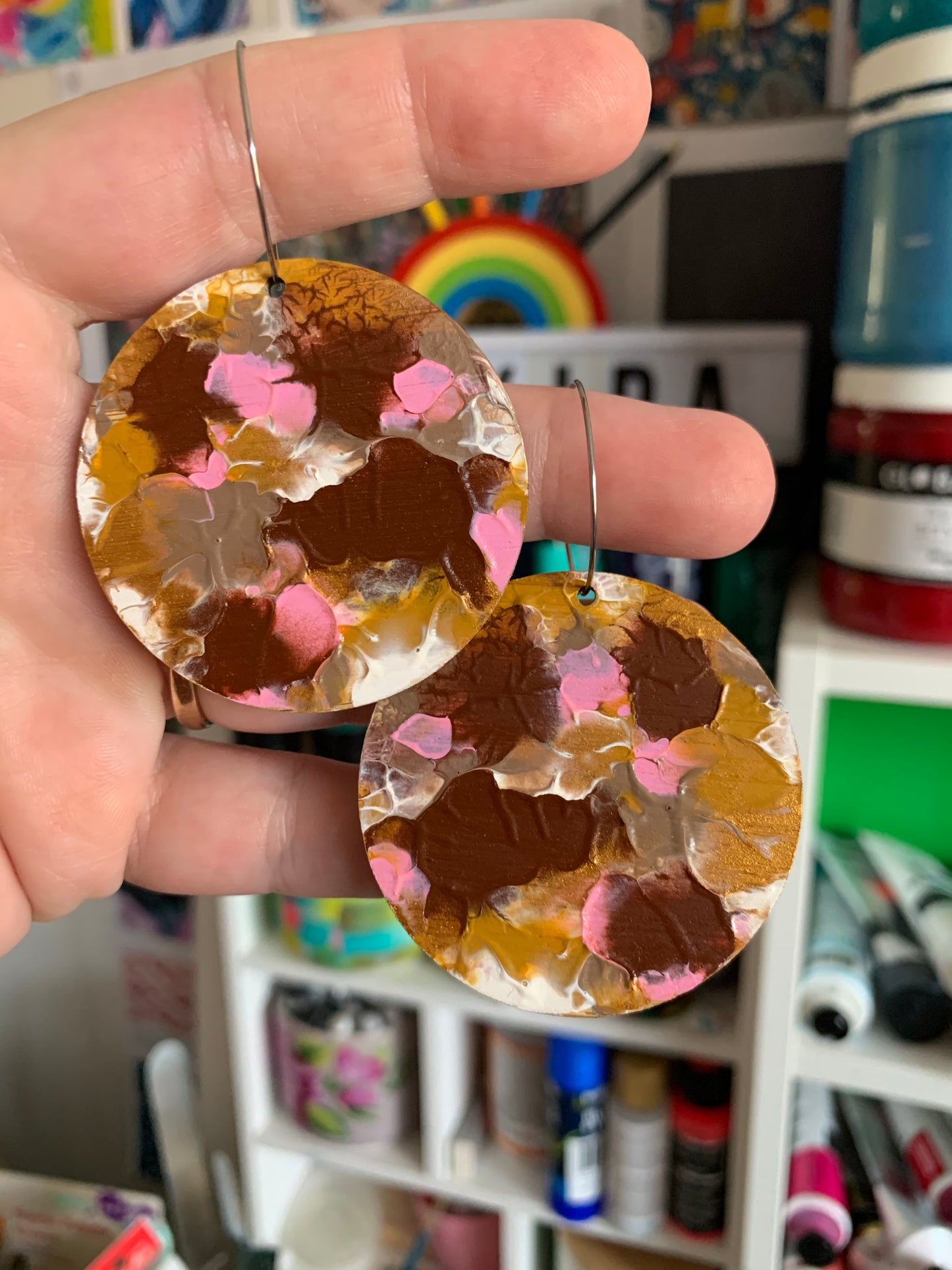 Large Arty Hoops