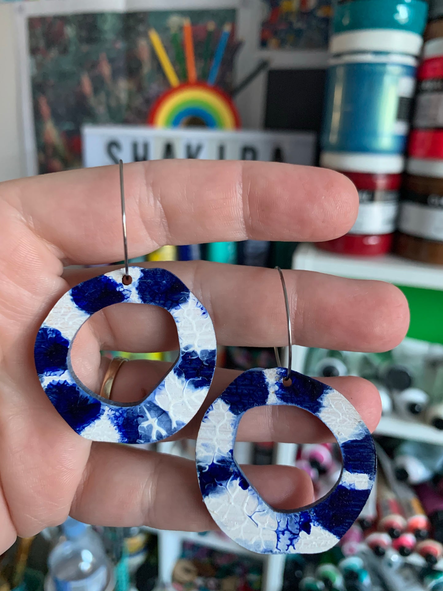 40mm organic circle Arty Hoops