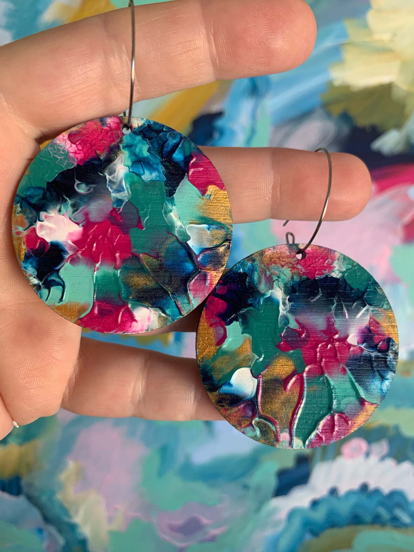 Large Arty Hoops