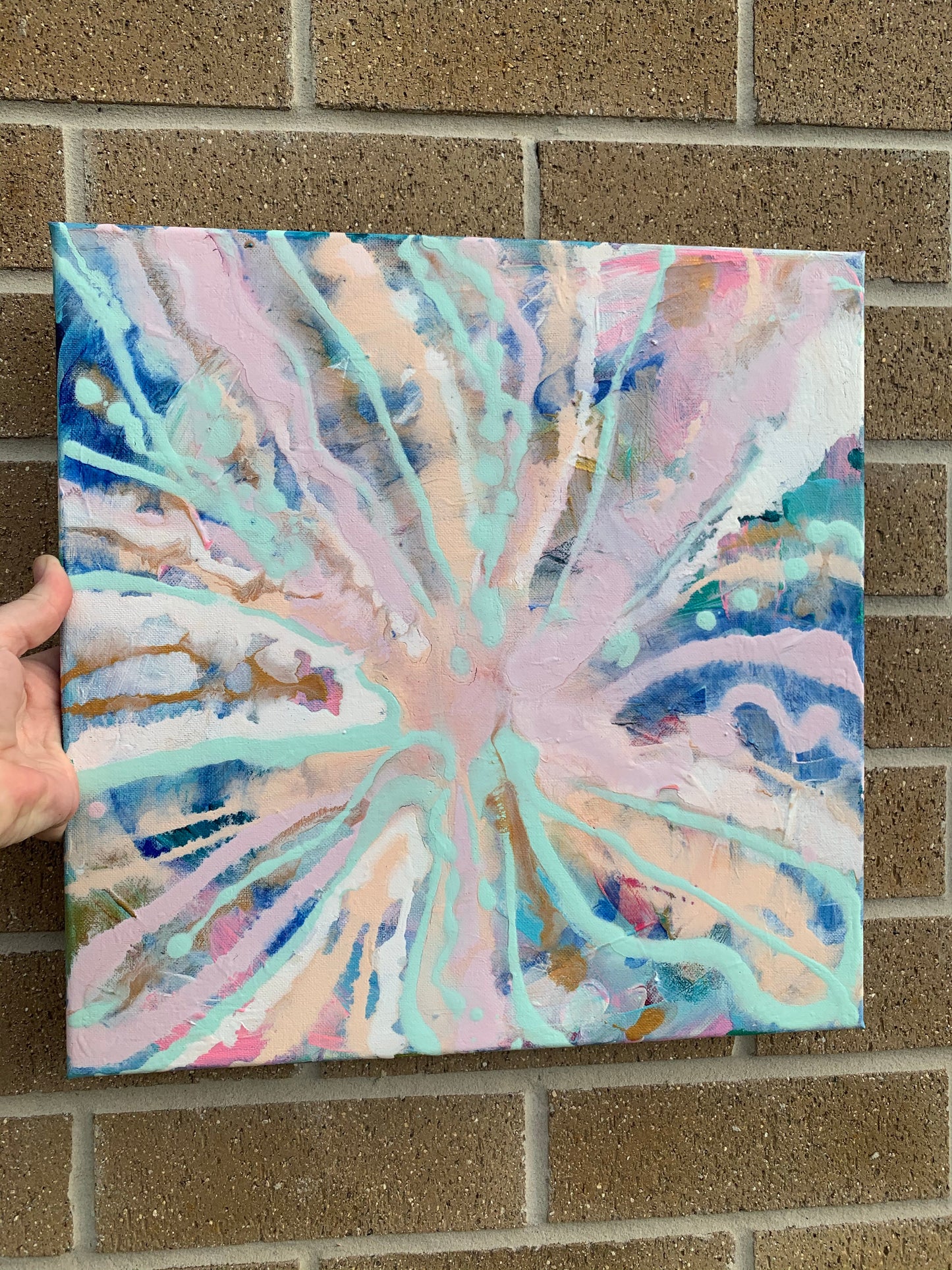 Fluid Acrylic Painting