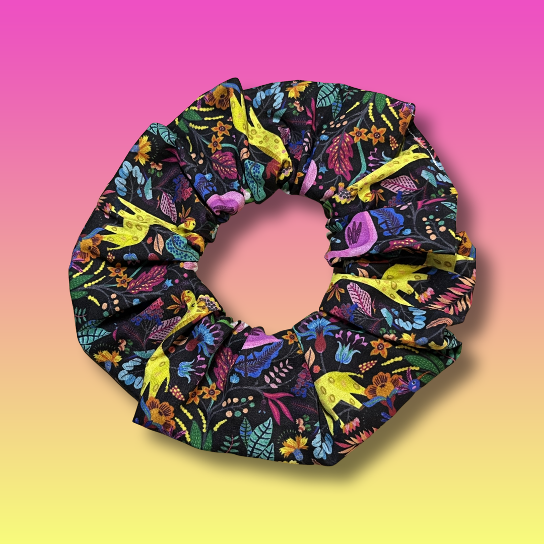 Colourful Safari Scrunchie