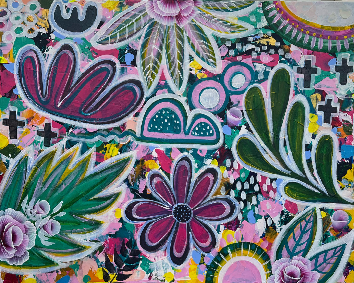 Mega “Boo”.. Floral Bloom and Shapes