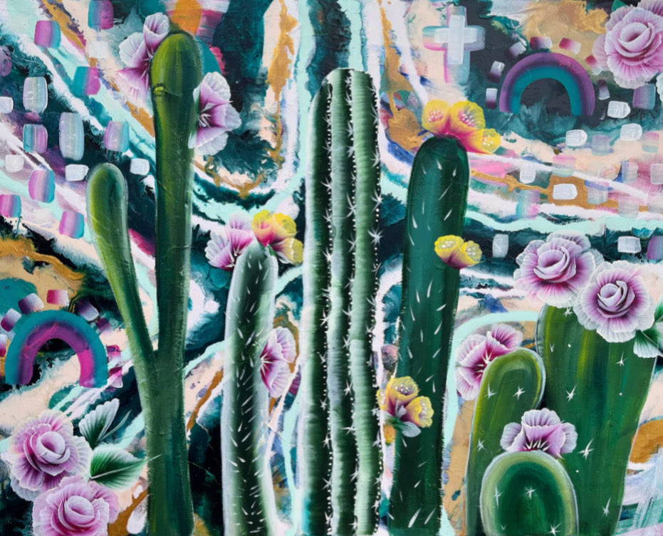 Mega Floral Bloom and Cacti 🌵