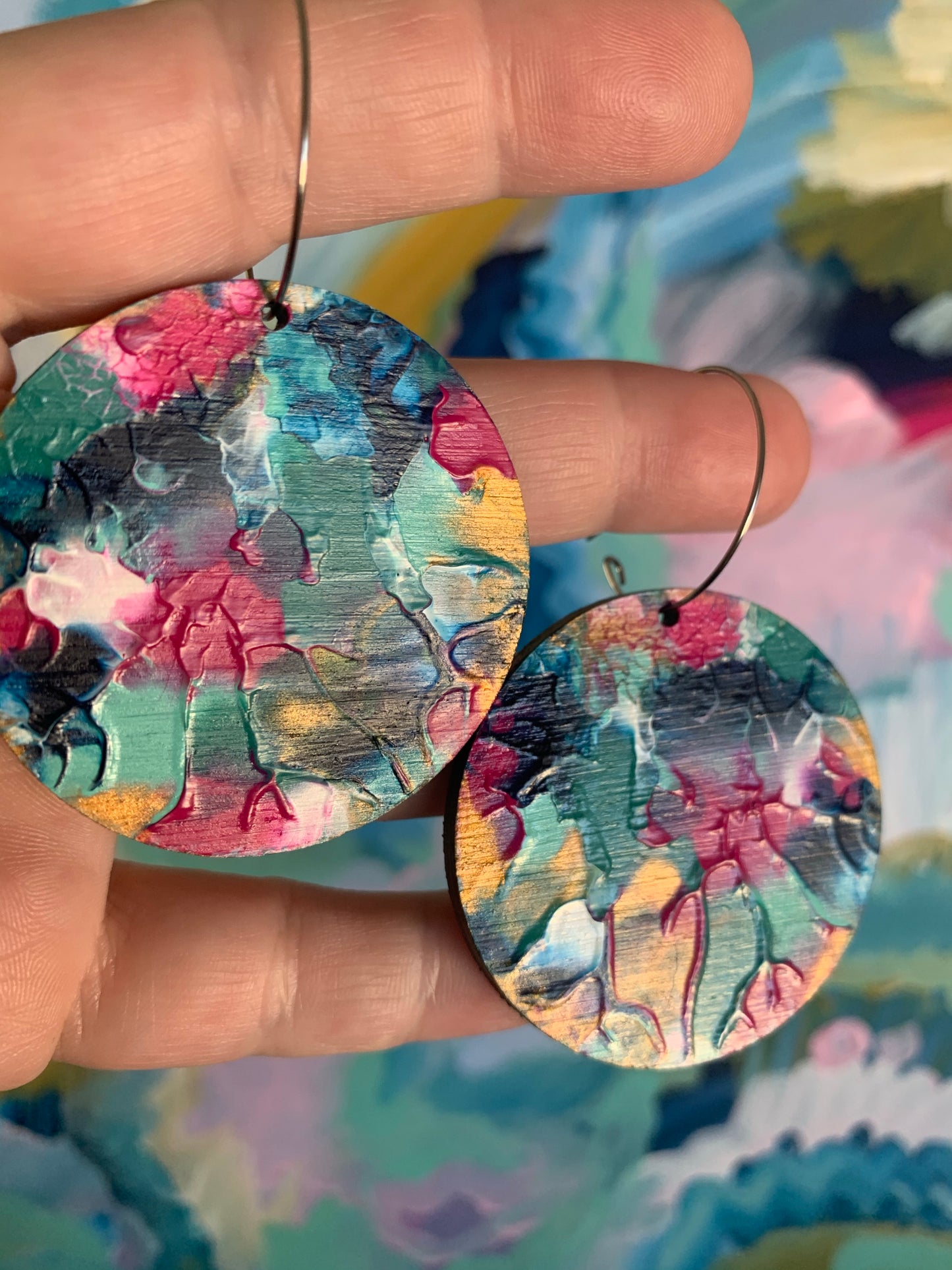 Large Arty Hoops