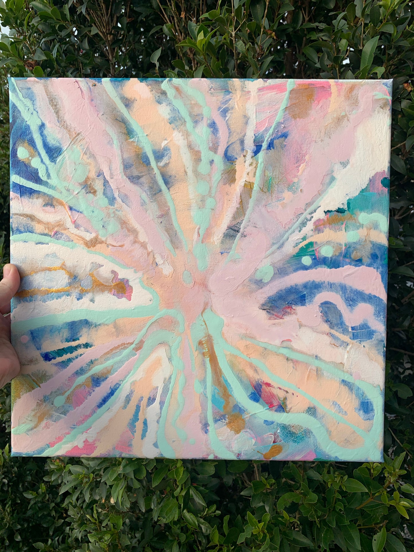 Fluid Acrylic Painting