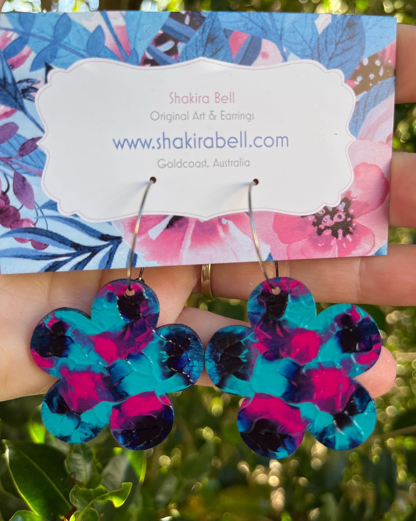 Flower Hoops