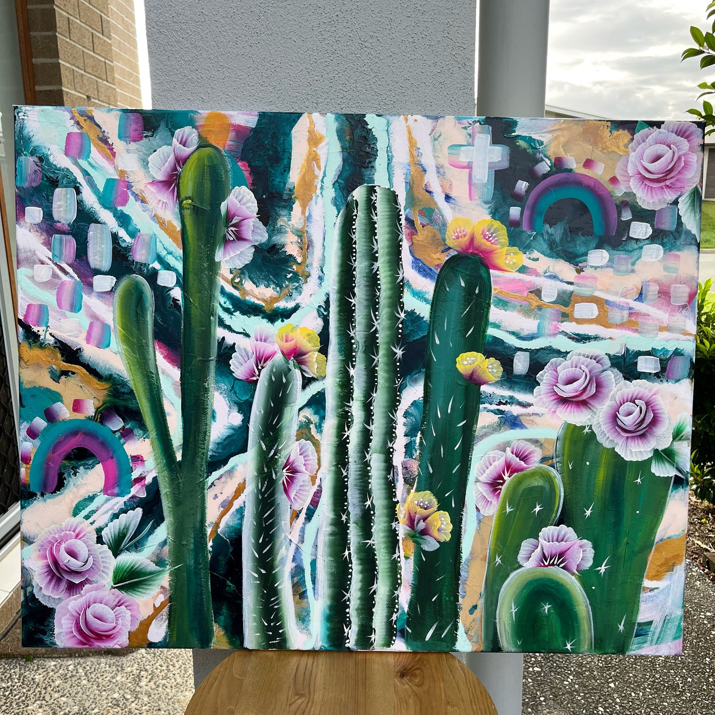 Mega Floral Bloom and Cacti 🌵