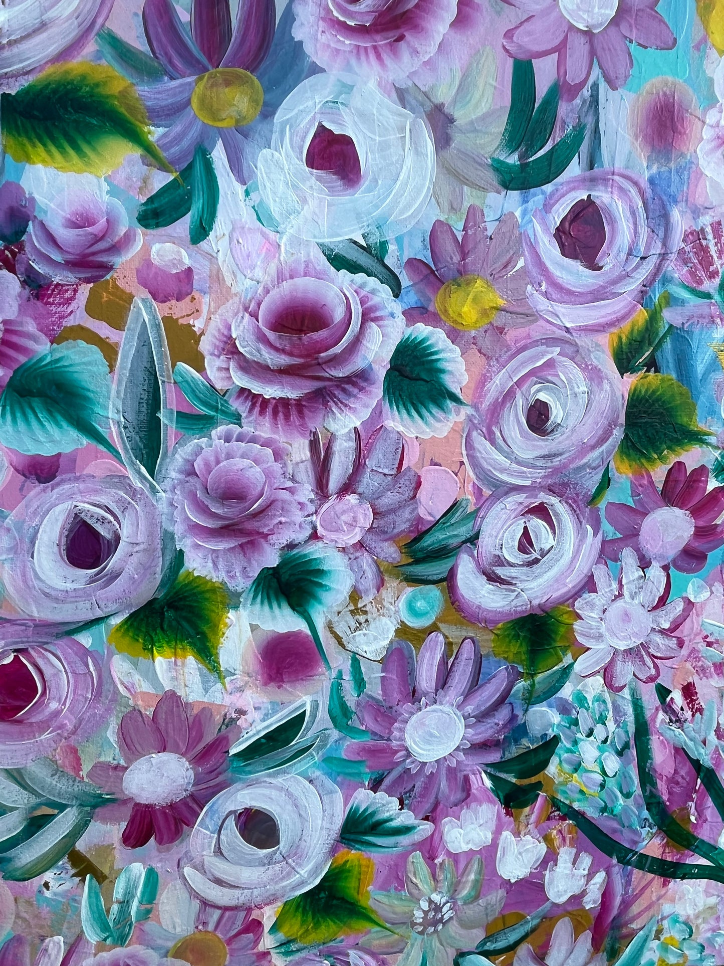 Mega Pink Floral Bloom