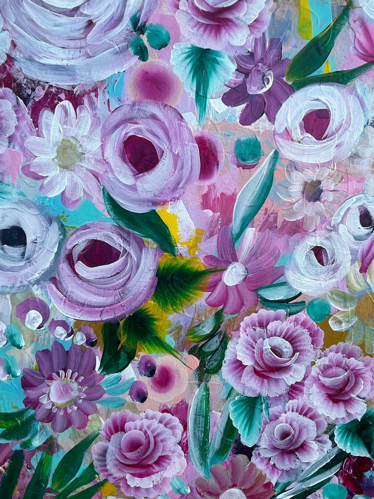 Mega Pink Floral Bloom