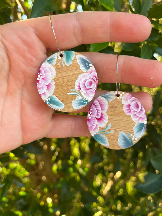 Floral Hoops
